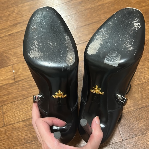 Prada lace up stilettò boots - Picture 5 of 8